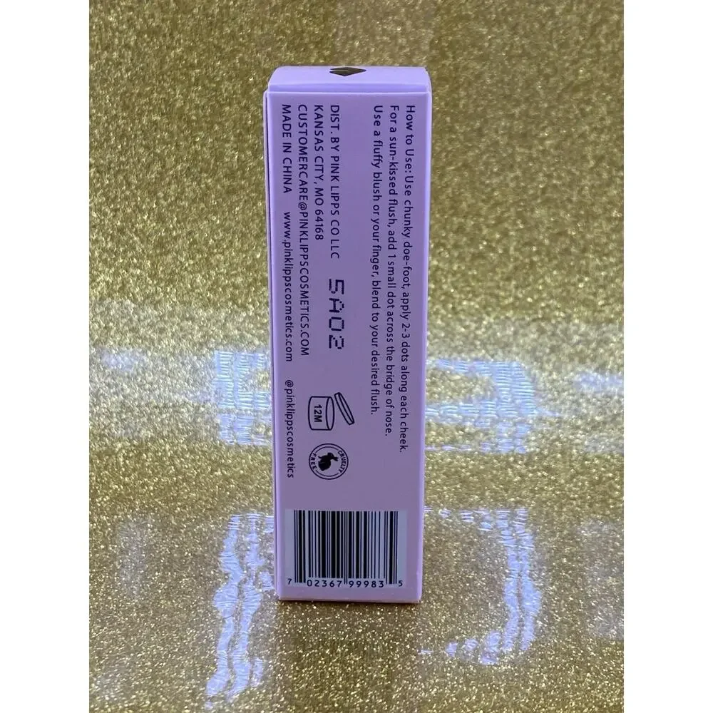PINKLIPPS Everlasting Liquid Blush in Rare (Mauve) 0.2 fl oz | New in Box NIB